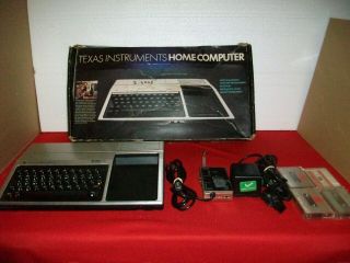 Vintage Texas Instruments Ti - 99/4a Computer - Model Phc004a Non - As - Is