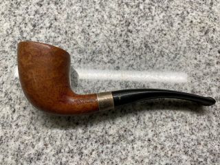 Peterson Of Dublin - D6 05 Ireland - 2000 Sterling Silver Estate Pipe Calabash