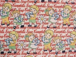 Vintage 2 Pairs Of Campbells Soup Curtains Campbells Soup Kids Curtains Drapes