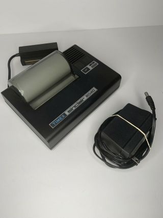 Timex Sinclair 2040 Thermal Printer With Power Supply And One Roll