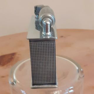Vintage McMurdo Table Petrol Lighter checkerboard pattern 3
