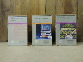 Ibm Pc Software Packages,  Incomplete With Manuals,  No Disks,  Good For Spares