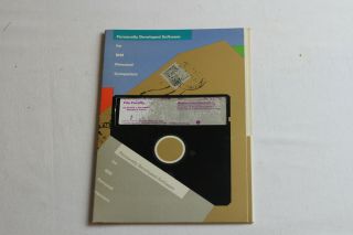 File Facility By Ibm For Pc / Dos - Vintage Software - 1984