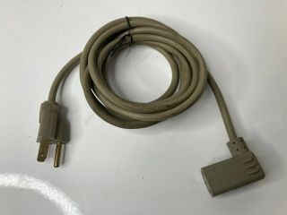 Authentic Vintage Apple Macintosh Power Cord Cable Computer Monitor 1980s 1