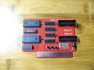 Replacement Floppy Controller Card For Apple Ii Iie Iic And Laser128