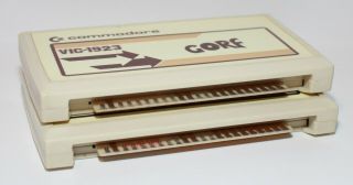 Commodore VIC - 20 Game Cartridges: Omega Race & Gorf 2