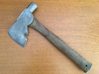 Vintage True Temper Flint Edge Carpenter Axe 2 Lbs Hammer Head Nail Puller