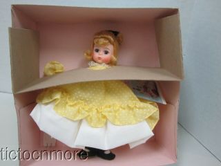 Vintage Madame Alexander Little Women Amy Doll W/ Box Nrfb No 411