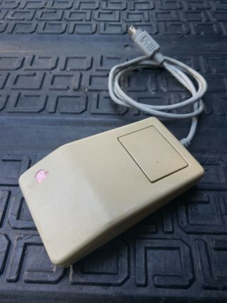 Apple Desktop Bus Mouse I Adb Beige Vintage For Macintosh A9m0331