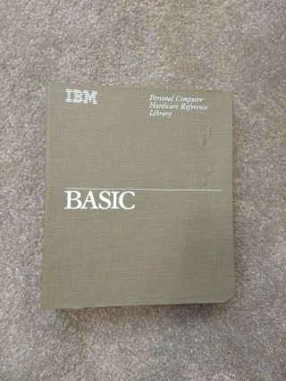 IBM Basic 1984 Version 3.  0 - 6361132 3