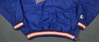Denver Broncos Vintage 90 ' s Starter NFL Pullover Windbreaker Jacket Blue XL 3