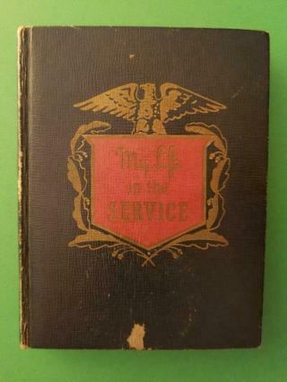 Vintage 1941 Wwii Military Diary Book My Life In The Service