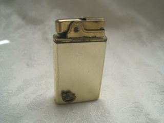 Vintage Rare Fully Brass Musical Pocket Lighter By Crown Musical