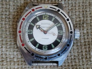 Vostok (wostok) Amphibian - Vintage Russian Mechanical Wristwatch 01