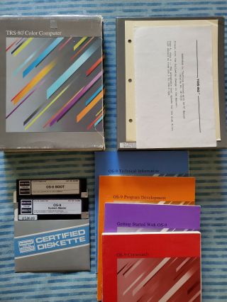 Os - 9 Multiprogramming Operating System For Trs - 80 Tandy Color Computer