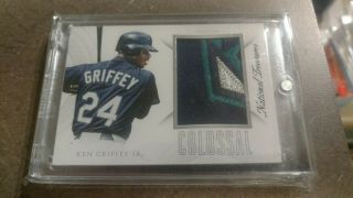 Ken Griffey Jr.  2015 Panini National Treasures Colossal Patch Mariners /5