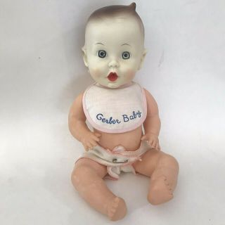 Vintage Gerber Baby Doll By Sun Rubber 1950 