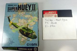 Commodore 64/128: Huey Ii - C64 Disk & Box - Actually -