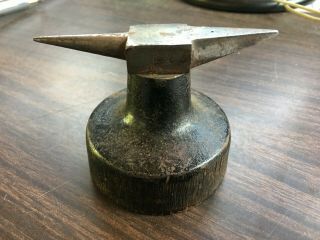 Vintage Jewelry Anvil Made In France Forged Steel (design And Repair Tool)