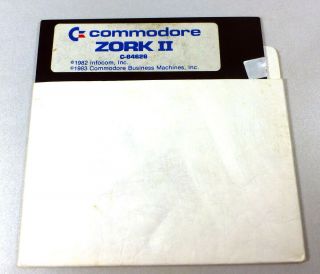 Commodore 64/128: Zork Ii - C64 Disk - Actually - Zork Two