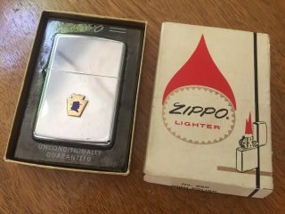 Nos Zippo Cigarette Lighter Pennsylvania Dutch?