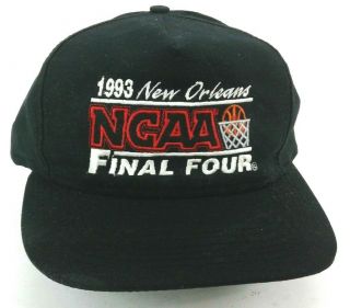Vtg Ncaa Final Four 1993 Orleans Snapback Hat Cap