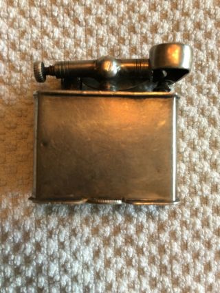 Vintage Mexican Sterling Silver Lift Arm Cigarette Lighter