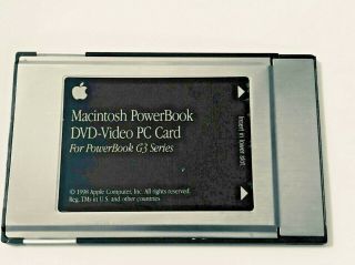 Mac Powerbook G3 Dvd - Video Pc Card