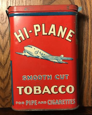 Hi - Plane Tobacco Pocket Tin - Twin Engine