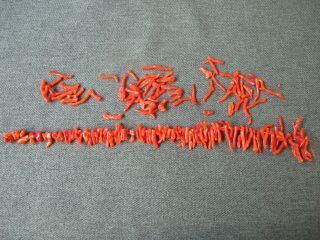Vintage Real Red Coral Branches Loose Beads Jewelry Crafts Making 73aa