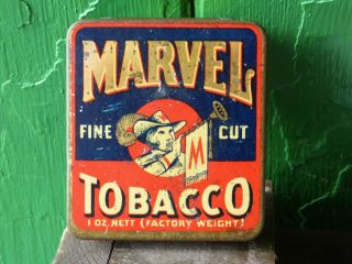 Marvel Tobacco Tin Michelides Perth Australian Made 1oz