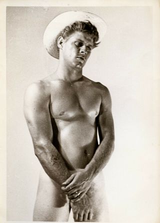 Vintage Gay Interest Photo By Can Art 5x7