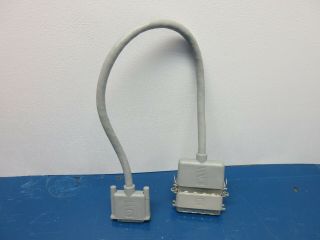Apple Db25 To C50 Scsi Cable - 590 - 0305 - B W/ Apple Terminator 590 - 0304 - A