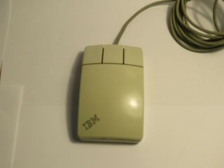 Retro Ibm Mouse Ps/2 3 Button