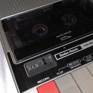Vintage Radio Shack TRS - 80 Computer Cassette Recorder CCR - 81 Model 26 - 1208 3