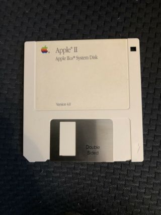 Os System Disk Version 4.  0 For Apple Iigs Computers - -