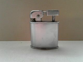 Vintage Mid - Century Modern Machine Age Automatic R.  M.  White Liter Pocket Lighter