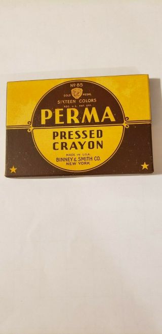 Vintage Perma Pressed Crayons No.  85
