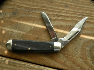 Vintage Case Xx Usa 6231sab 10 - Dot Large Jack Knife C1970,  Custom Scales