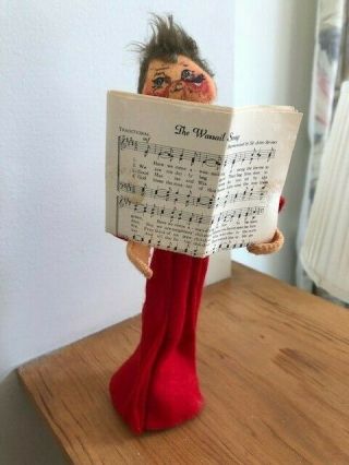 Annalee Rare Vintage Christmas Choir Boy Girl Doll From 1960 
