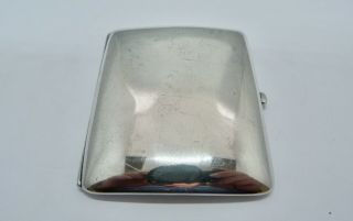 1908 London - Solid Silver - Sampson Mordan - Cigarette Case - 88.  4 Grams