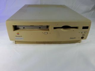 Vintage Macintosh Performa 6200cd Power Pc Computer For Repair