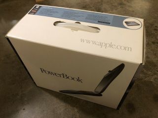 Apple Powerbook G3 Box And Restoration Cd And Cables
