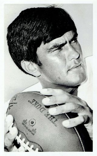 1968 Vintage Photo Qb Roman Gabriel Of The Los Angeles Rams Poses With Football