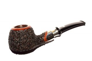 2001 Stanwell Pipe Of The Year Rustic 9mm Briar Pipe L.  Pfeife Pipa