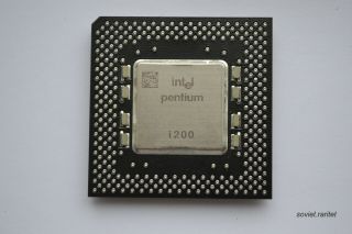 Socket 7 Intel Pentium 200 Non - Mmx 200mhz Processor Fv80502200 Sy045