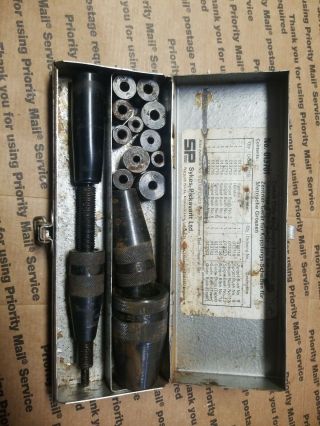 Vintage Sykes Pickavant No 013701 Clutch Alignment Tool With Metal Box