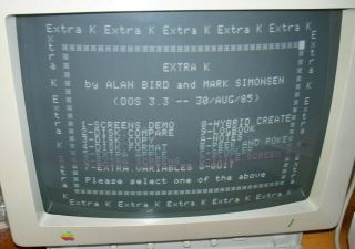 1985 Beagle Bros EXTRA K for Apple II DOS 3.  3& PRODOS MANUALS VINTAGE 3