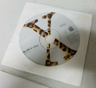 Mac OS X 10.  2 Jaguar Mac OS 8.  5 Classic Install CDs w/ Getting Started Disk 3