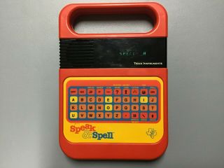Vintage Ti Texas Instruments Speak & Spell - 1980 (&)